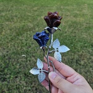 crystal double rose listing